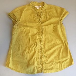 Coldwater Creek Yellow Blouse